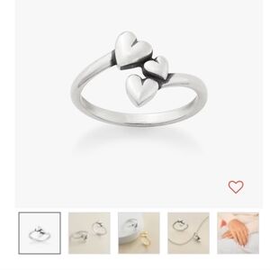 James Avery Gathered Hearts Ring